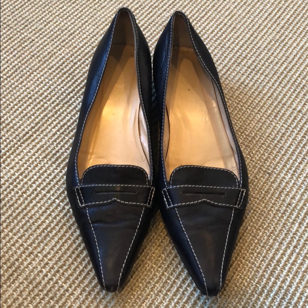 Jcrew Italian leather flats size 9